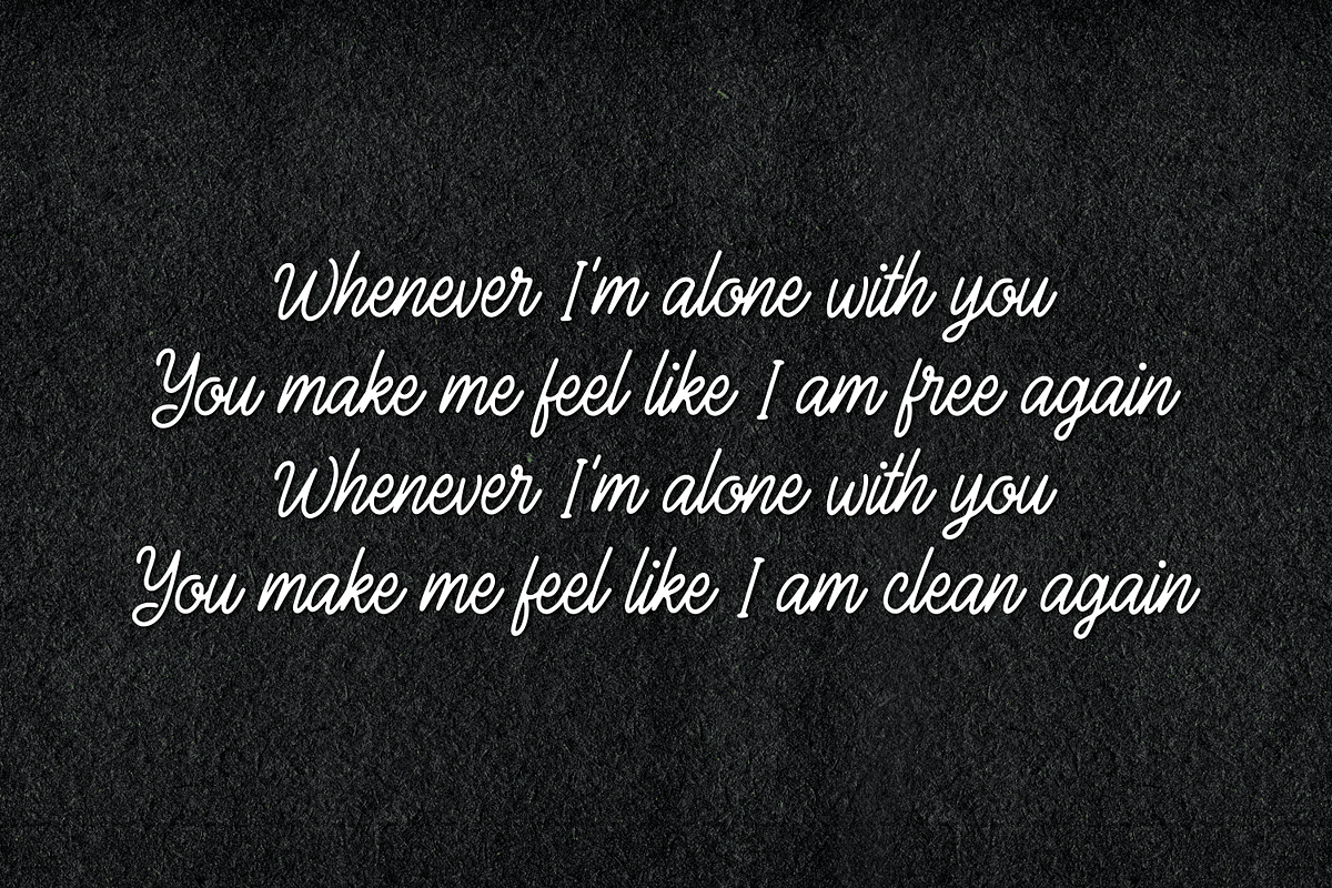 Almost Love | Handwritten Font, a Script Font by Forberas Club (Photo 5 of 7)