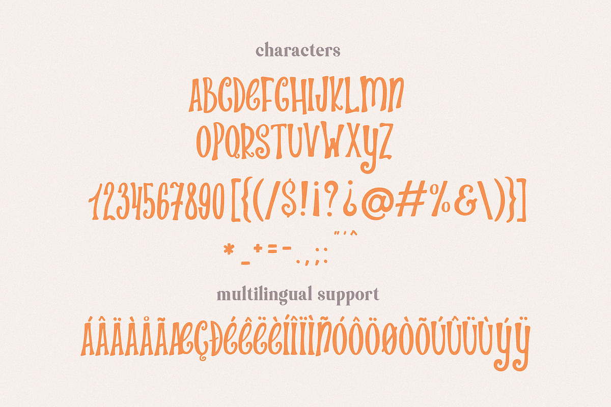 Halloween Bash Font for Crafters, a Script Font by BarcelonaShop (Photo 8 of 8)