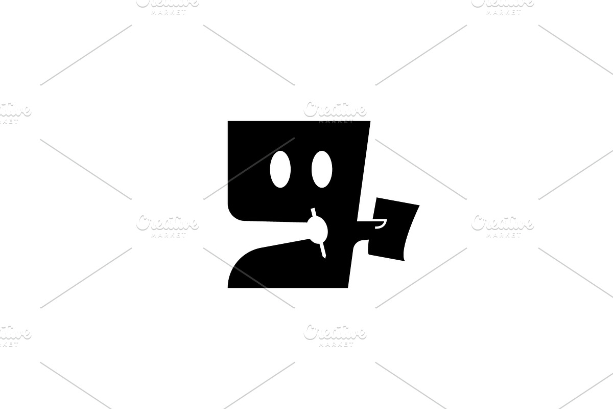 A piece of paper logo, an Object Graphic by nicemorning (Photo 2 of 3)