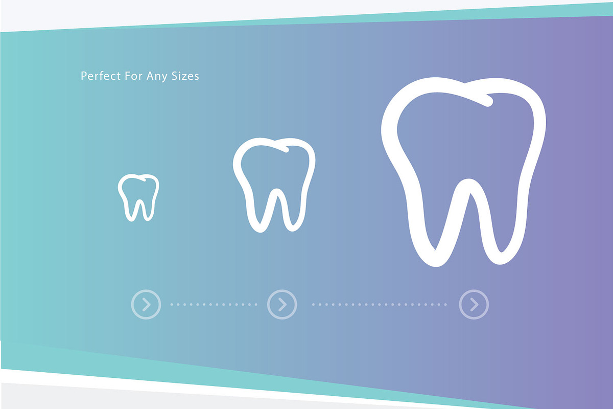 Dental Doodle Outline, an Outline Icon by BomSymbols (Photo 2 of 4)