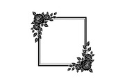 Floral Decorative Frame Vector Bundl, an Illustration by musafir_fashion (Thumbnail 6 of 51)