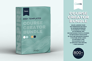 COURSE CREATOR TEMPLATE BUNDLE