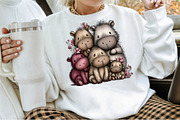 Cute Capybara Nursery Clipart, an Animal Illustration by Sublimation Artist (Thumbnail 4 of 6)