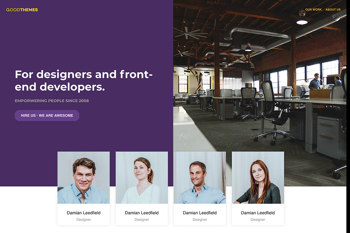 GoodThemes - Landing Pages Bundle 1, a Bootstrap Template by Alvarez Themes (Photo 2 of 5)