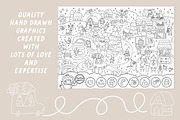 Christmas village coloring games, an Education Illustration by Lexi Claus (Thumbnail 14 of 15)