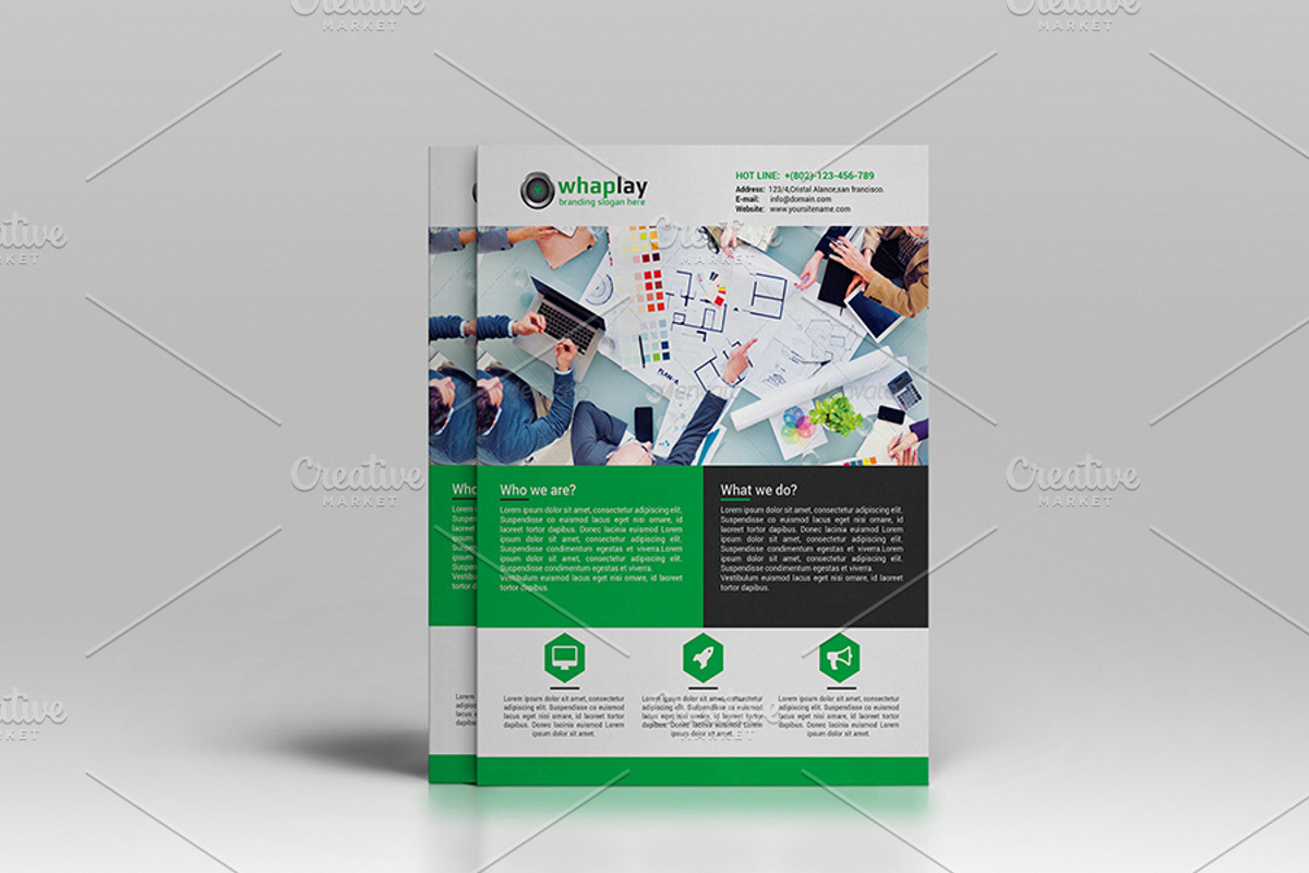 Corporate Flyer- MS word, a Flyer Template by Cristal Pioneer (Photo 8 of 17)