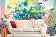 Colorful Woodland, a Background Graphic by Curve Design (Thumbnail 7 of 7)