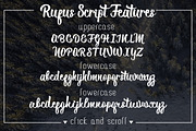 Rufus Font, a Script Font by Moloko88 (Thumbnail 2 of 7)