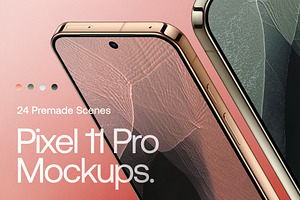 Google Pixel 11 Pro Mockups