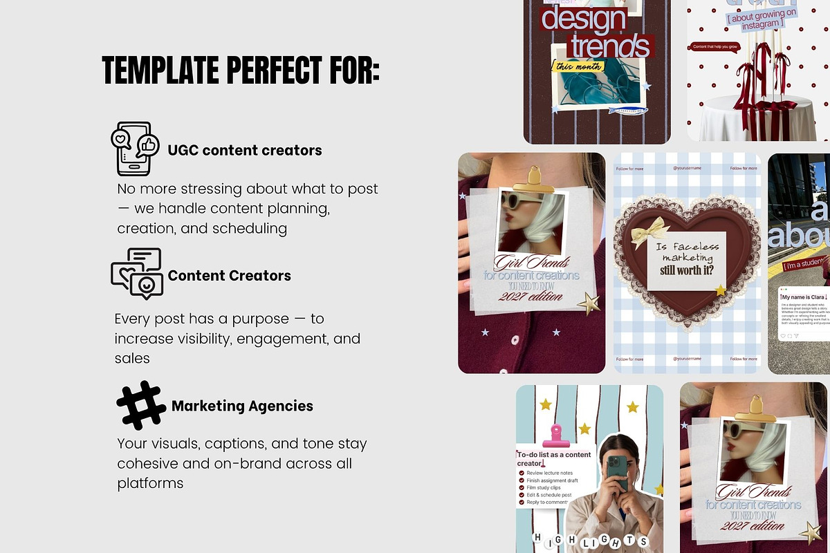 Bold Burgundy Instagram Post, a Social Media Template by CreativeTempHub (Photo 4 of 9)