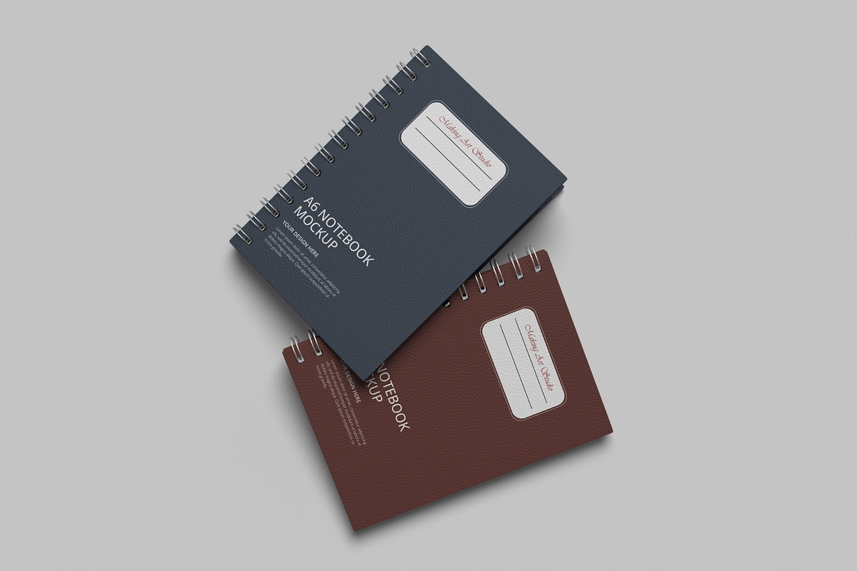High Quality Notebook Mockup, a Books & Magazine Mockup by MA-KING_ART