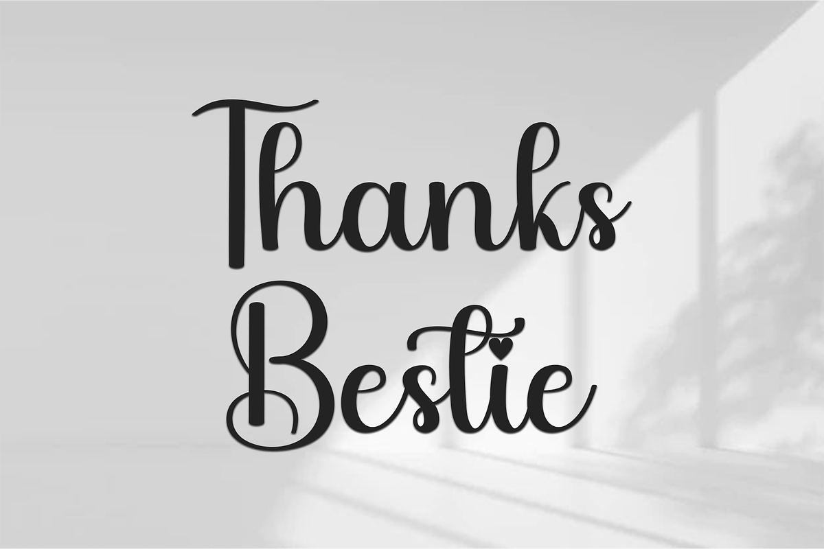 BillionDiamond, a Handwritten Font by FreshTypeINK (Photo 6 of 8)