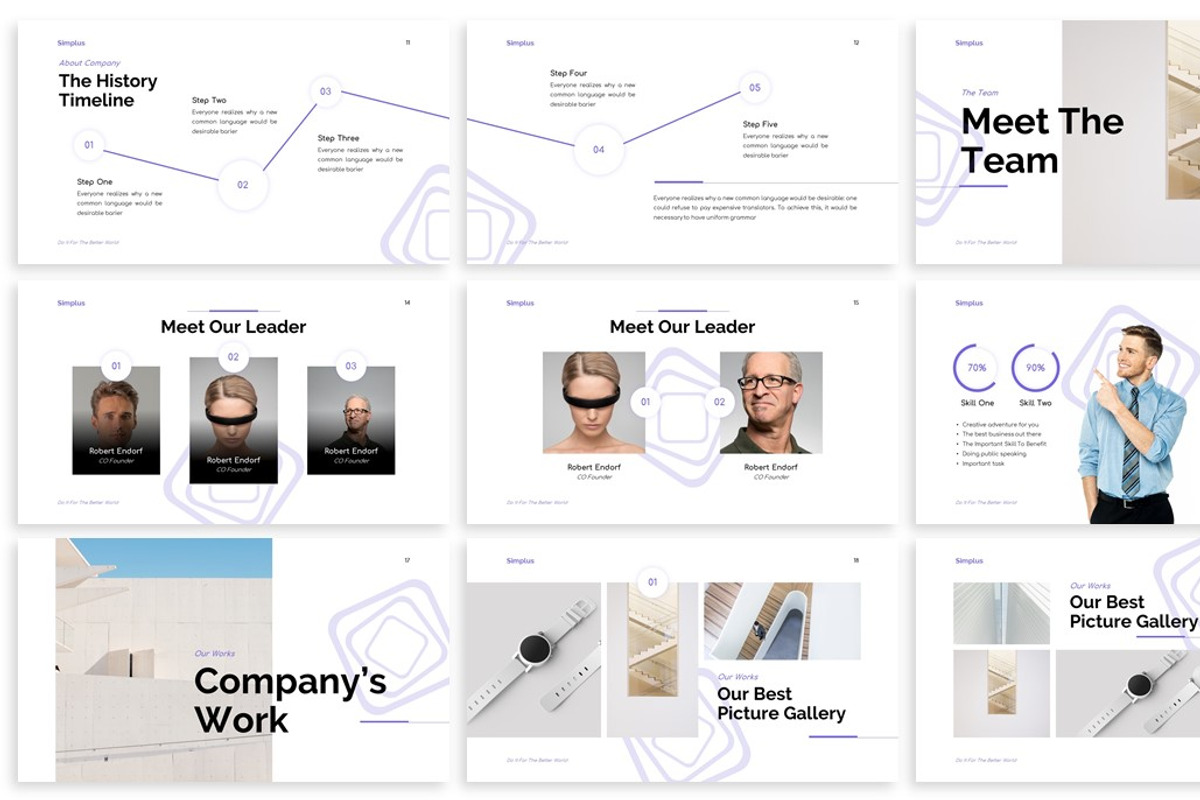 Simplus - Networking Powerpoint, a Presentation Template by SlideFactory