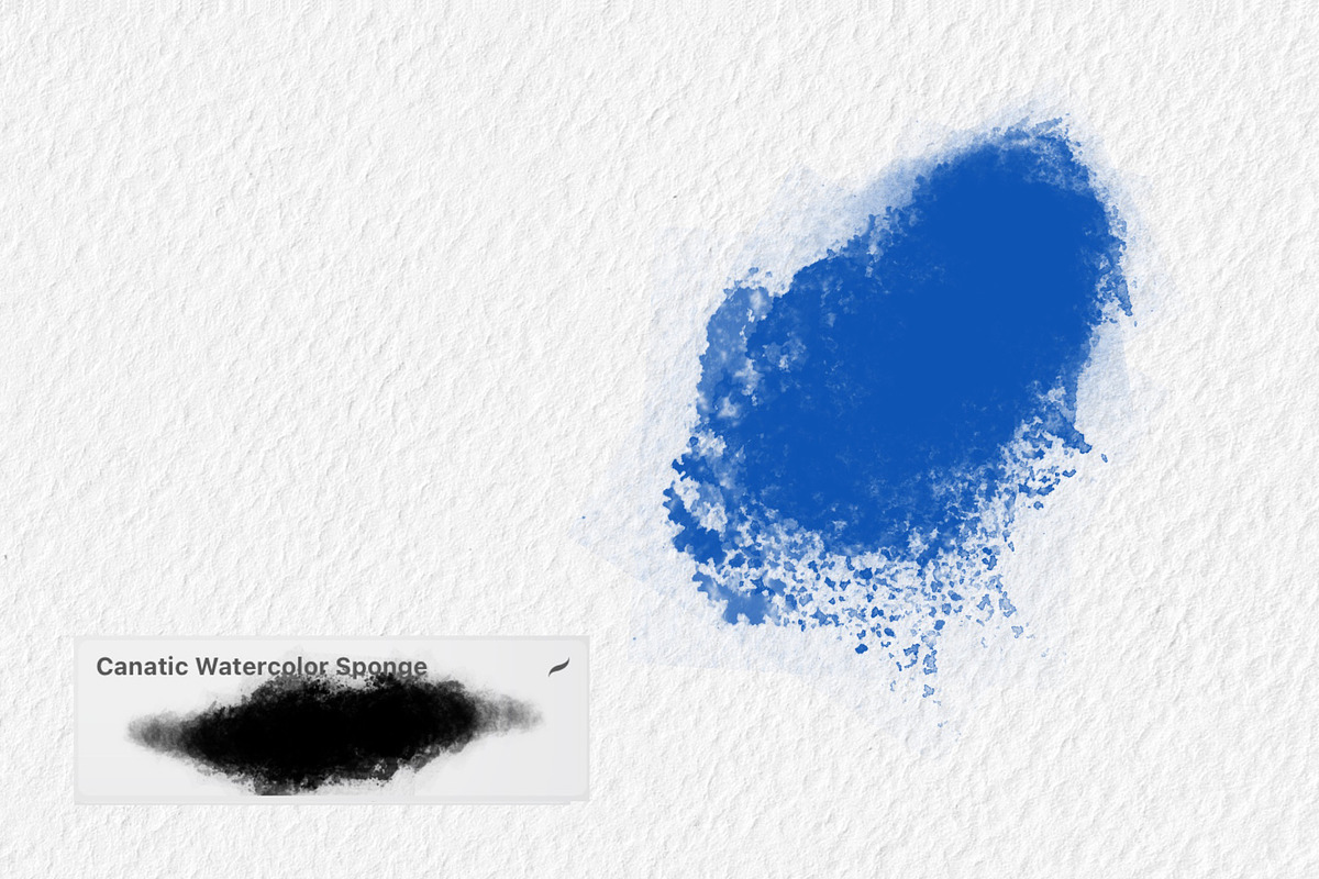 Watercolor Brushes for Procreate App, a Brush Add-On by Canatic (Photo 8 of 9)