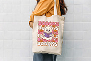 Boooks Halloween Ghost Book PNG, a Seasonal Illustration by CrexoraLab (Thumbnail 4 of 4)