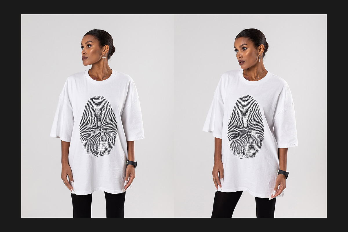 T-Shirt Mock-Up Set, a Shirt Mockup by Freeman Studio (Photo 8 of 15)