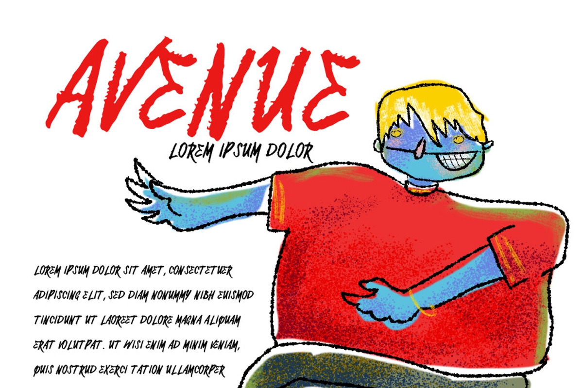 Avenue font
