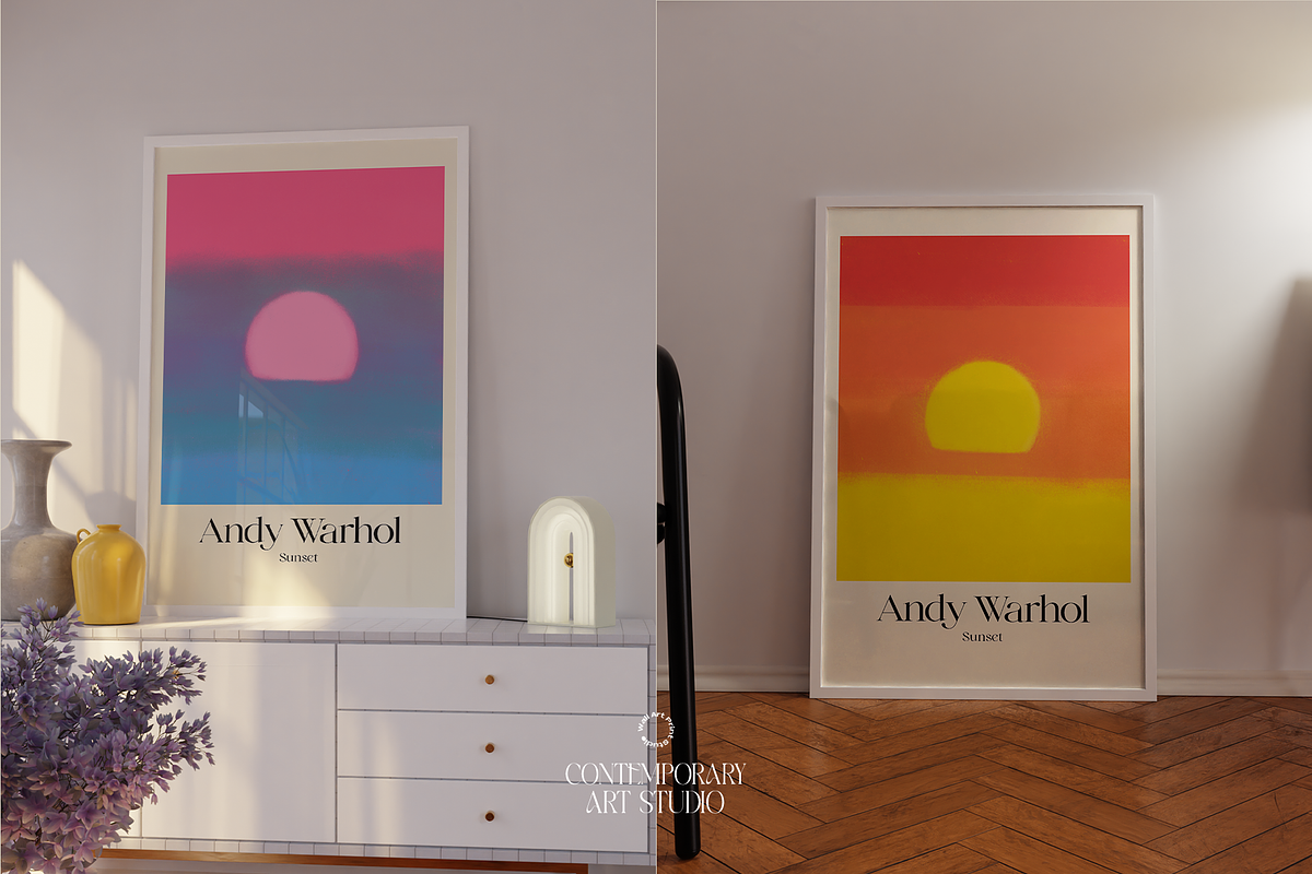 Contemporary Art 1, a Graphic by Wall Art Print Studio (Photo 18 of 19)