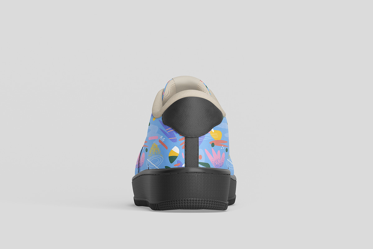 Sneakers Air Force Mockup, a Merchandise Mockup by GraphicVil (Photo 8 of 9)