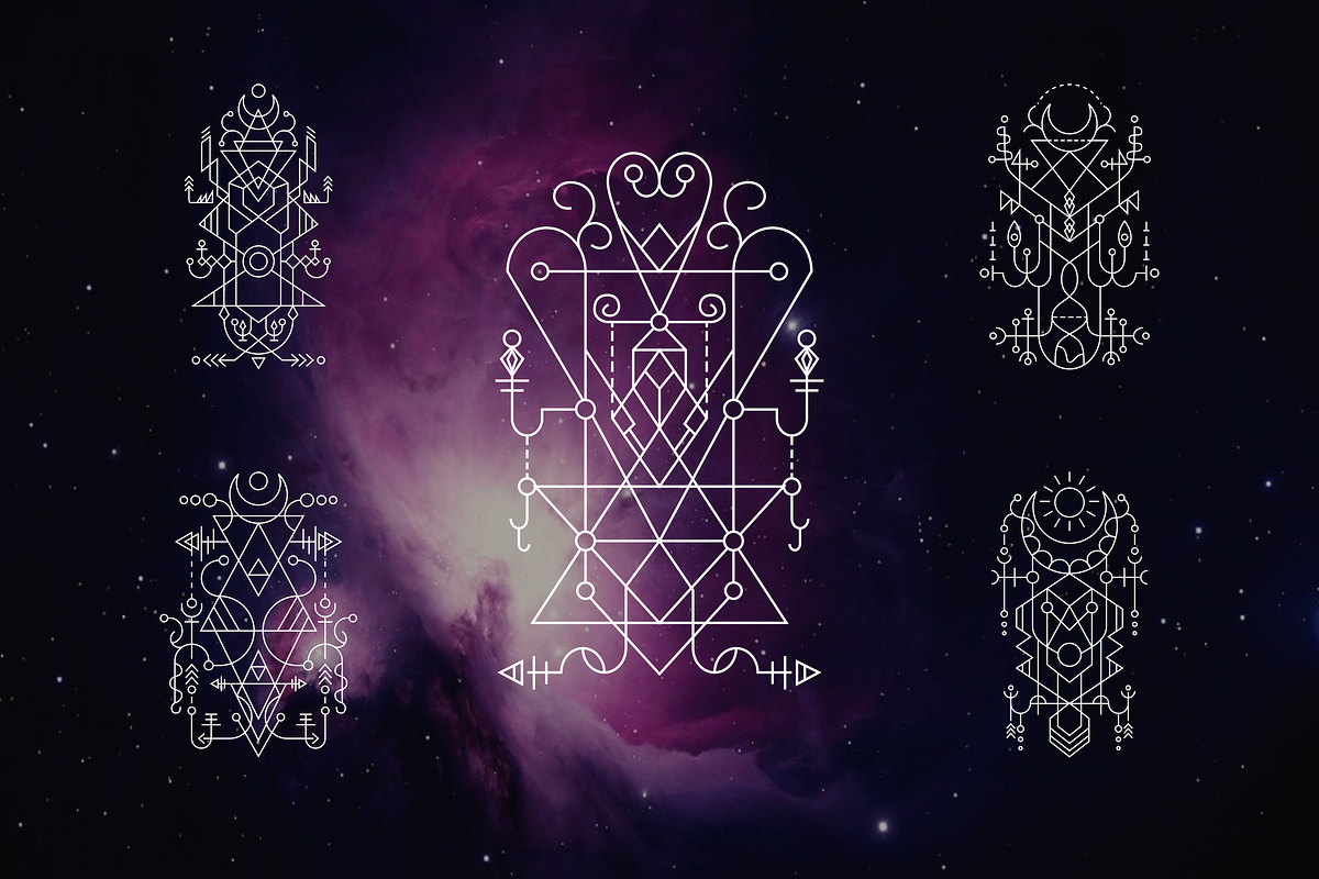 New Sacred Geometry Elegant & Modern, an Illustration by azhartz (Photo 4 of 6)