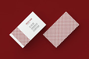 Retro Minimal Business Card, a Business Card Template by GraphicPick (Thumbnail 1 of 2)