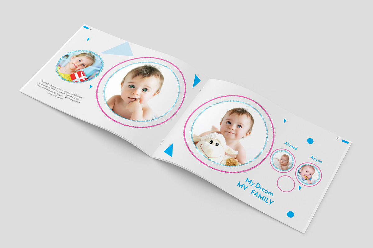 Family & Baby Photo Albums, a Brochure Template by Graphic_Art (Photo 4 of 4)