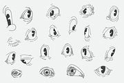 Cartoon Eyeball Set, an Illustration by Inkwell Supply Co (Thumbnail 4 of 12)