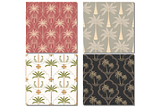 Palm Tree Tropical Seamless Patterns, a Pattern Graphic by wind mill (Thumbnail 3 of 3)