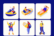 Travel illustration Art, a Person Illustration by Vectors Market (Thumbnail 7 of 9)