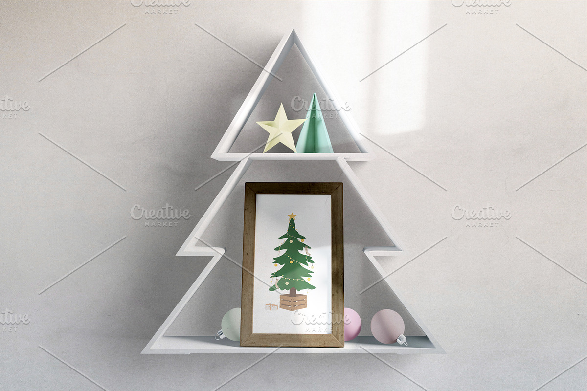 Christmas Winter Decoration, a Decorative Illustration by Hanazumi (Photo 11 of 14)