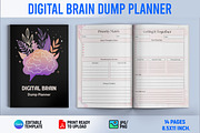 Digital Brain Dump Planner, a Design Template by Book2bees (Thumbnail 1 of 4)