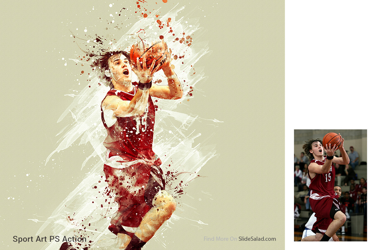 Sport Modern Art Photoshop Action, an Action Add-On by SlideSalad (Photo 12 of 21)