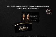 Luxury hair branding kit templates C, a Branding & Logo Template by Foedesigner (Thumbnail 7 of 10)