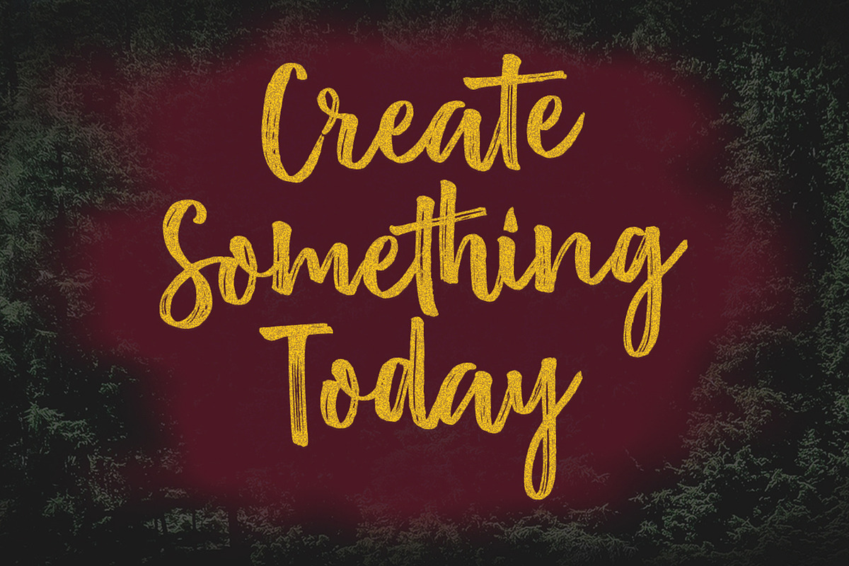 Shellow Brush, a Script Font by Stripes Studio (Photo 3 of 7)