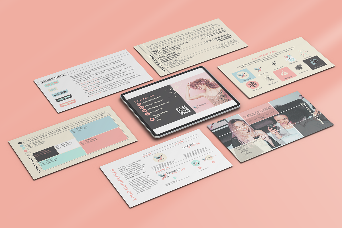 Brand Slide Deck Canva Templates, a Presentation Template by Monarch 21 Design (Photo 3 of 6)