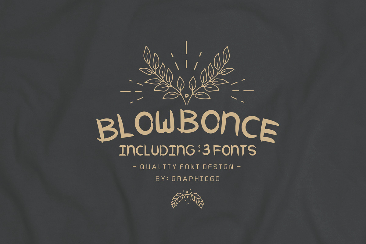 Blowbonce Font