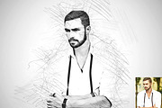 Concept Pencil Sketch Ps Action, an Action Add-On by Studio Retouch (Thumbnail 8 of 12)
