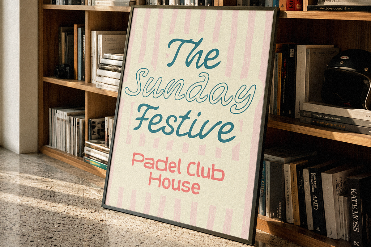 Festoon Lagoona Script and Sans, a Handwritten Font by Sixtype (Photo 5 of 10)
