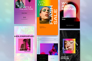 Holowgraphic - Canva Instagram Pack, a Social Media Template by Dirtytemp Studio (Thumbnail 5 of 7)