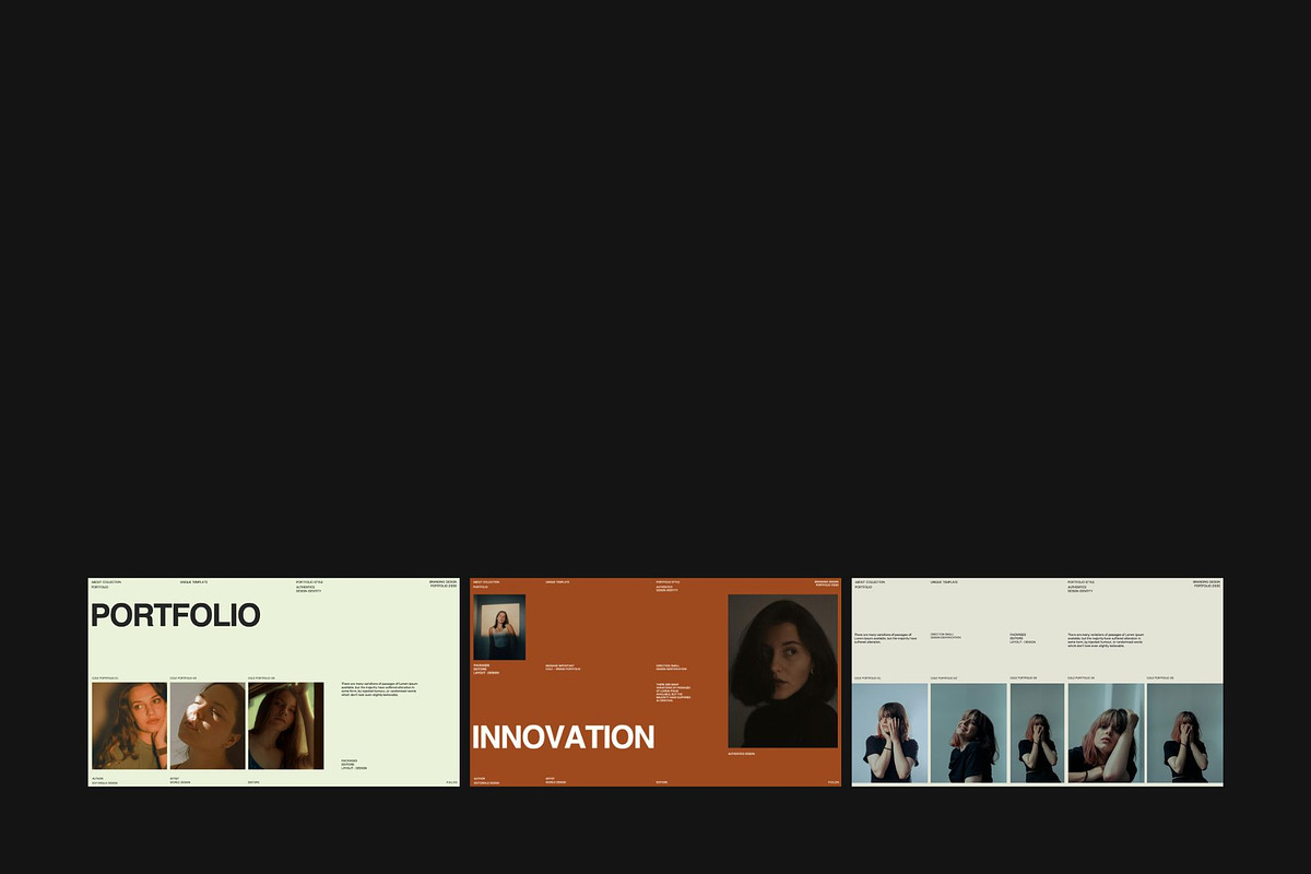 COLE Brand Portfolio Canva Template, a Presentation Template by Creatorism (Photo 4 of 9)