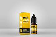 Box & Bottle Vape Liquid Mockup, a Product Mockup by gabicotza (Thumbnail 3 of 5)