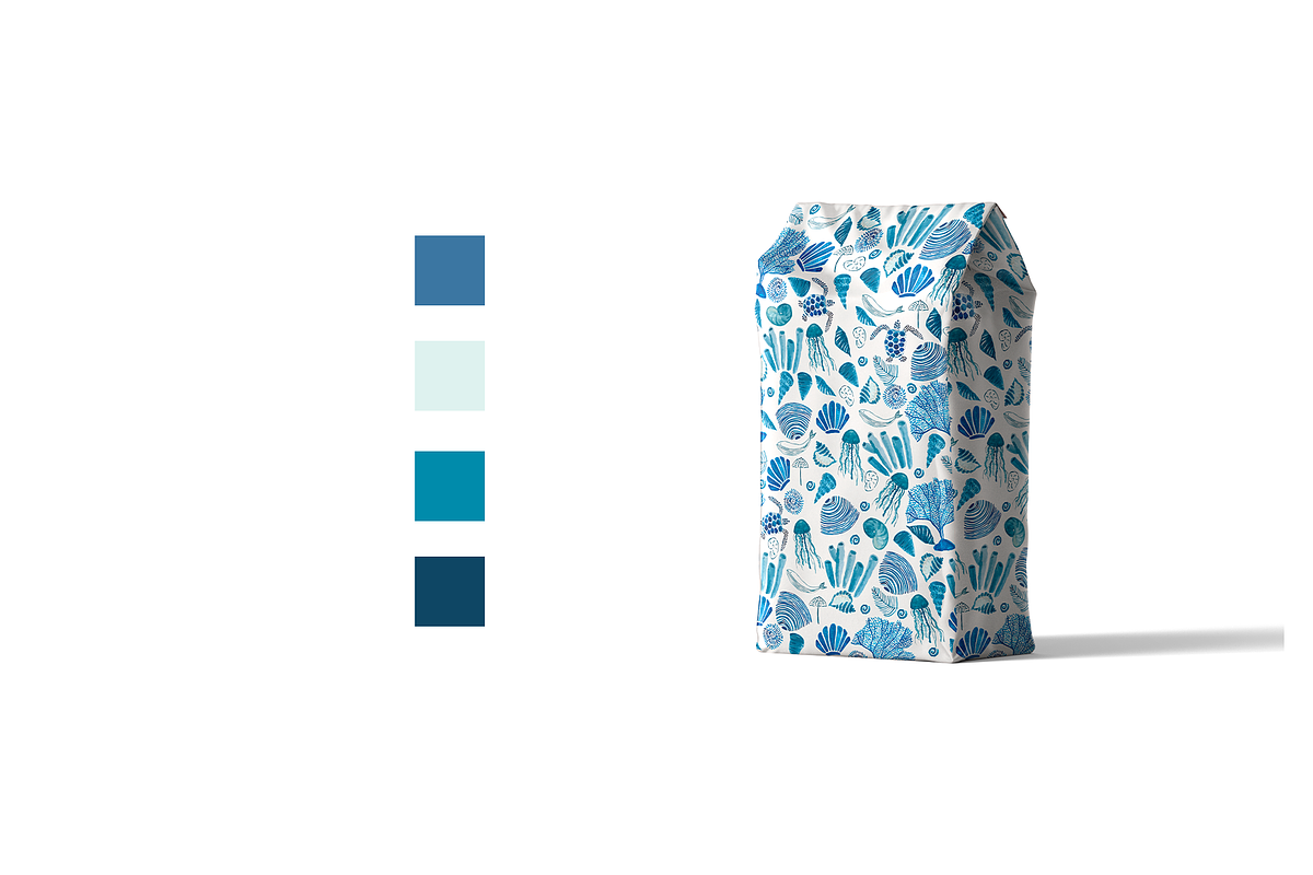 Mar Collection, a Pattern Graphic by ElicoelhoDesign Shop (Photo 2 of 9)