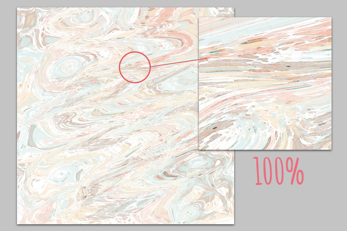 Marble Digital Paper Textures, a Texture Graphic by Transfuchsian (Photo 4 of 4)