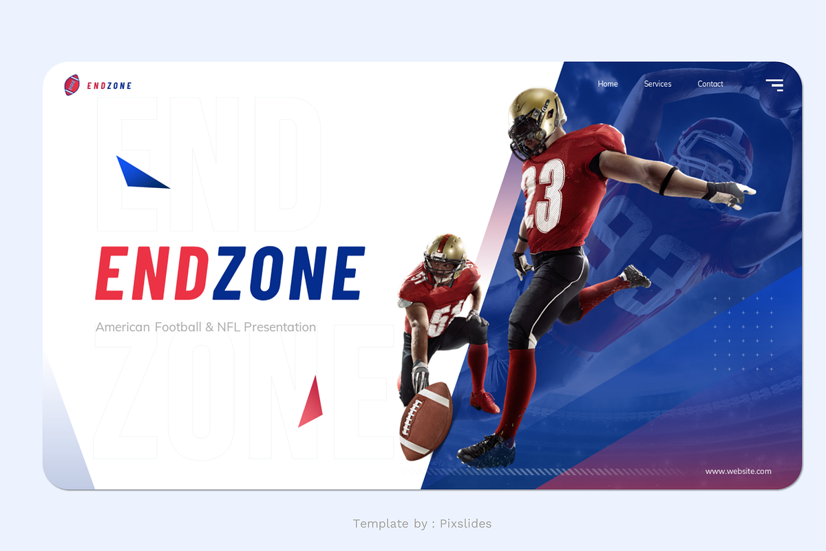 American Football Keynote, a Presentation Template by Pixslides (Photo 3 of 7)
