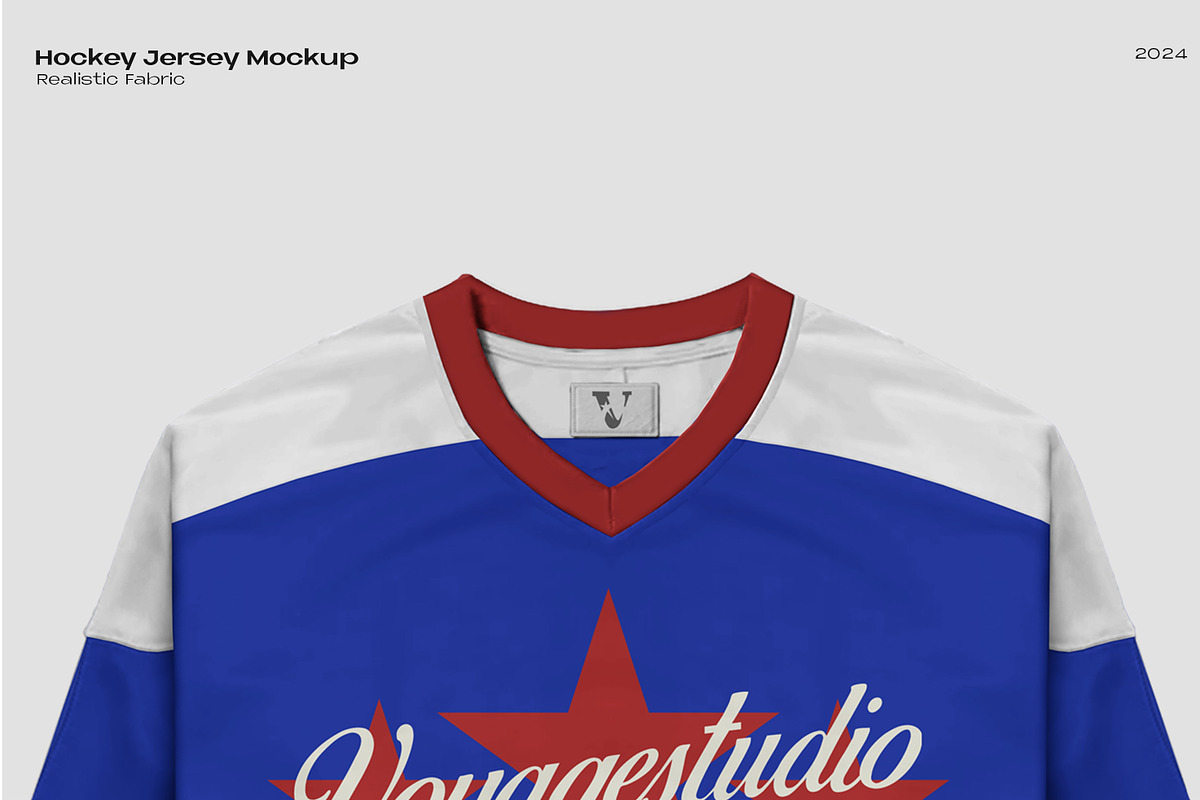 Hockey Jersey Mockup, an Apparel Mockup by Voyage Studio (Photo 2 of 4)