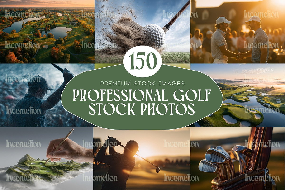 150 Professional Golf Stock Photos, a Sports & Recreation Photo by Incomelion (Photo 1 of 9)