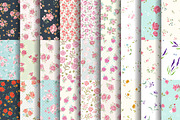 Vintage roses patterns, a Pattern Graphic by MeadowFox (Thumbnail 2 of 5)