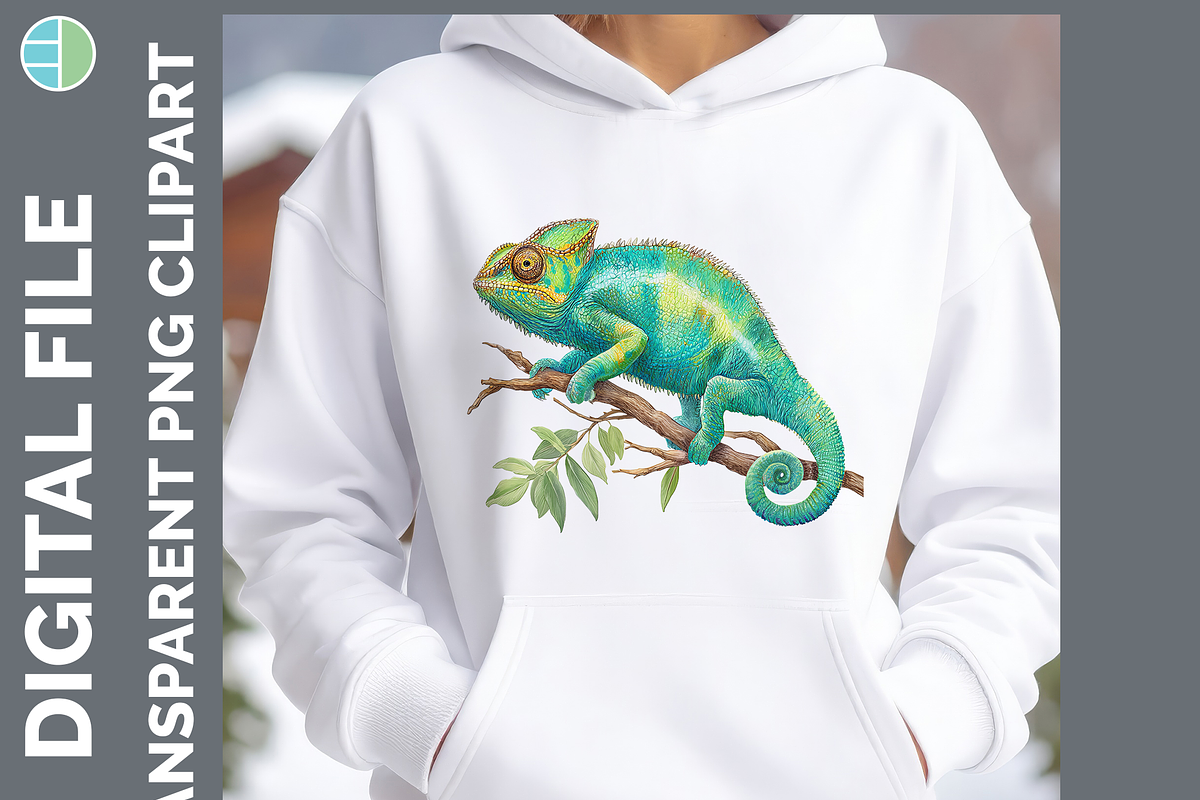Lizard Illustration Bundle, 21 PNG, an Animal Illustration by Enliven Designs (Photo 4 of 9)