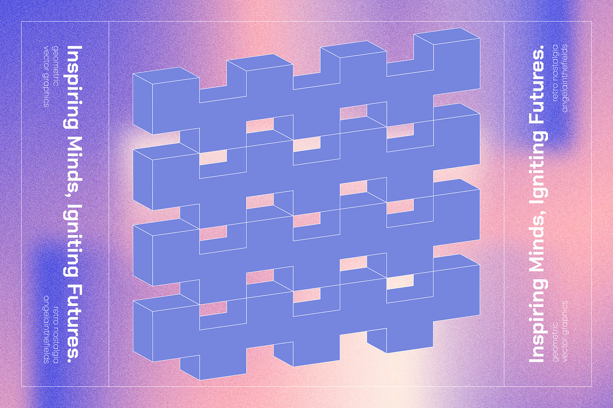 GEOCORPORATE Retro Vector Elements, an Object Graphic by angelainthefields (Photo 8 of 8)