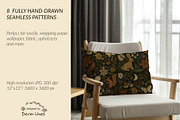 Woodland Seamless Pattern Bundle, a Pattern Graphic by Decor Lines (Thumbnail 2 of 8)